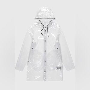 Stutterheim transparent pvc raincoat